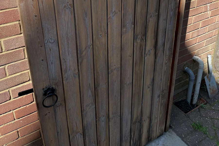 Garden Gate Given Some TLC
