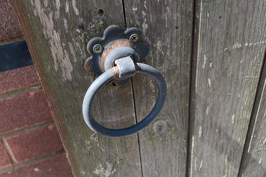 Garden Gate Given Some TLC