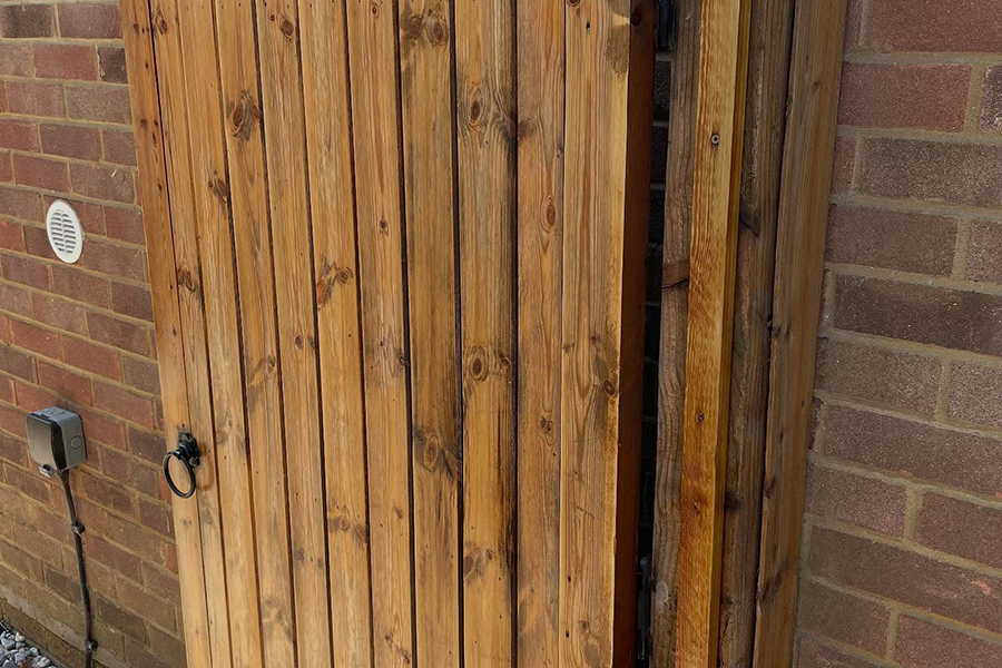 Garden Gate Given Some TLC