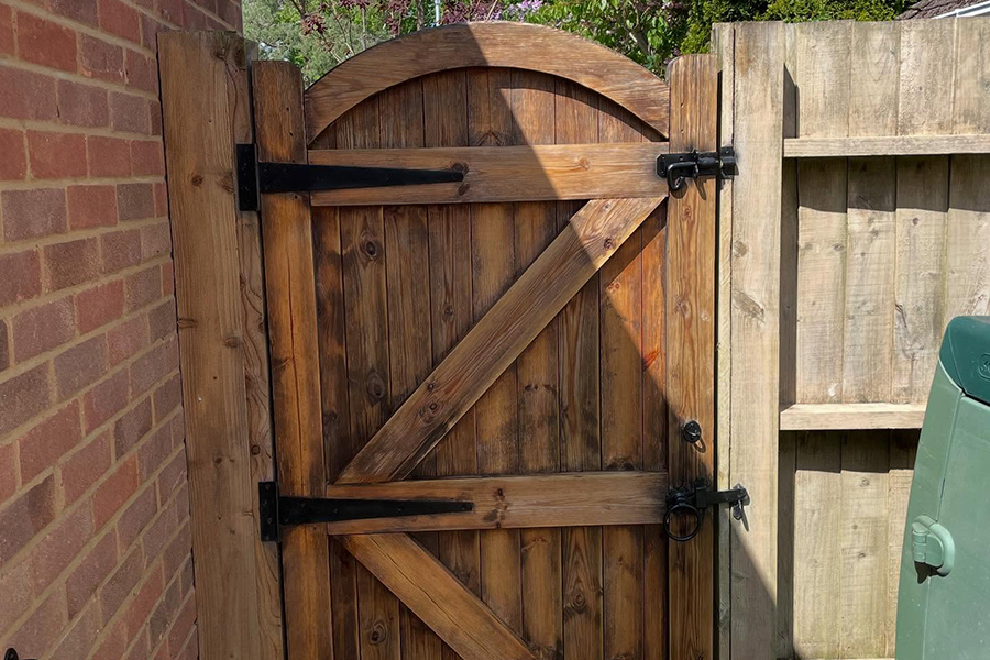 Garden Gate Given Some TLC